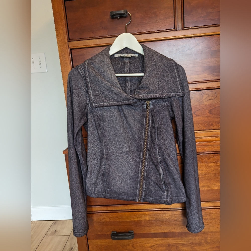 Athleta Asymmetrical Moto Jacket